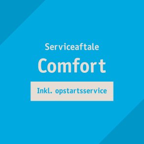 Serviceaftale Comfort Inkl. Opstartsservice 