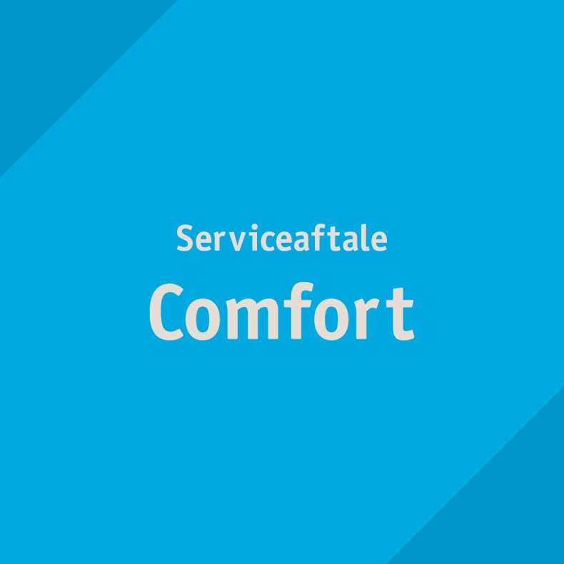 Serviceaftale Comfort 